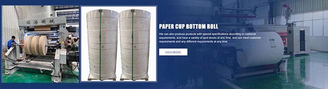 Puncture Resistance Food Grade PE Coated Paper Cup Bottom Roll